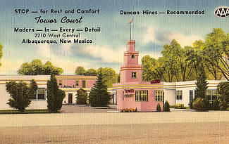 Tower Court at 2210 West Central in Albuquerque, New Mexico